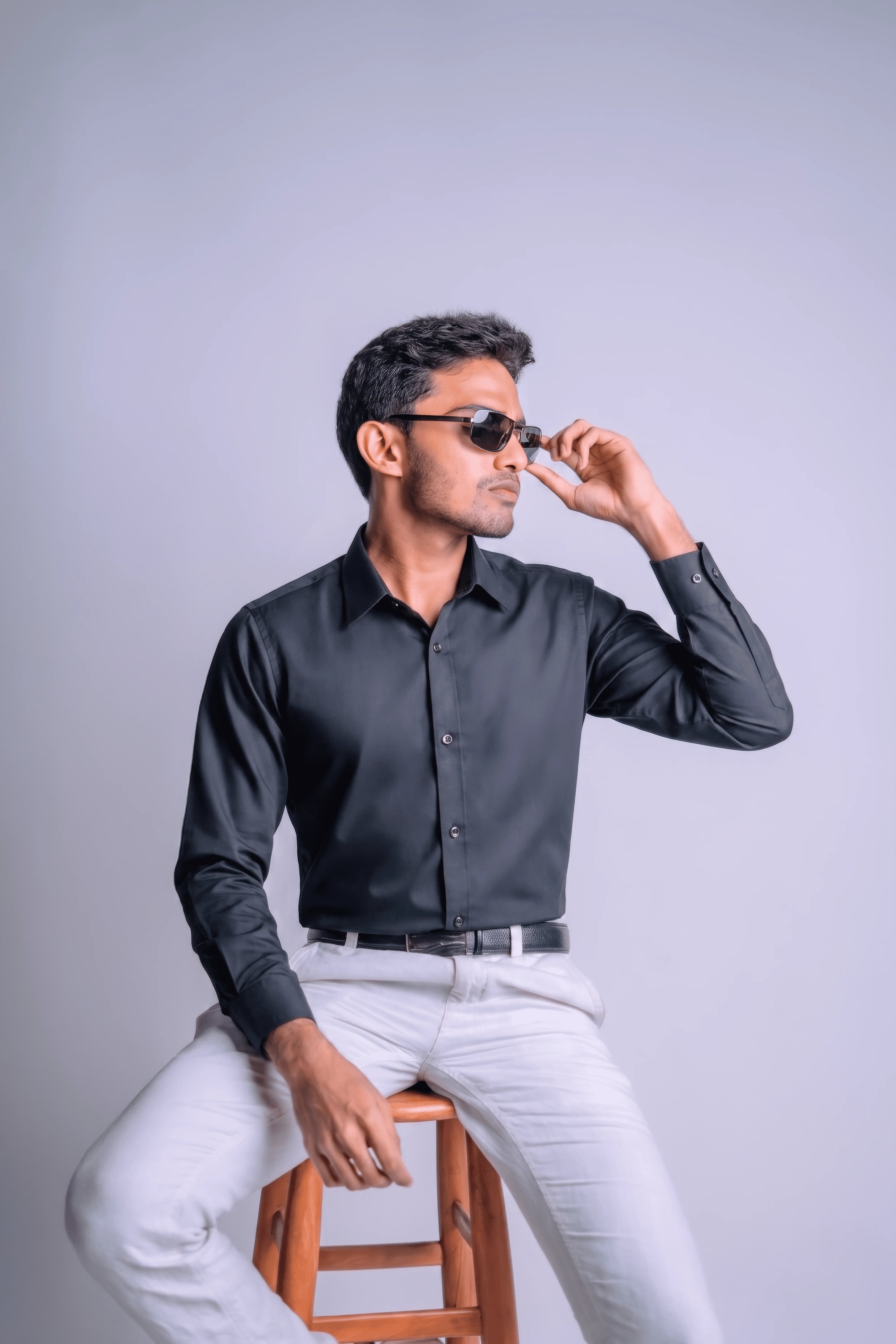 Classic Tailored Long Sleeved Shirt