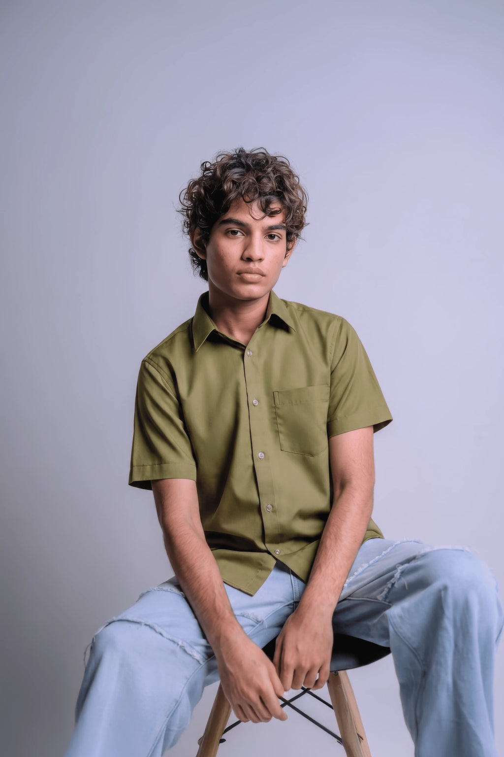 Classic Camp-Collar Shirt